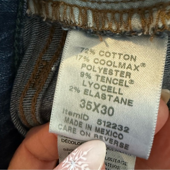 L.L. BEAN Men’s Beanflex Natural Fit Denim Jeans Med Wash Size 35 - Picture 8 of 9